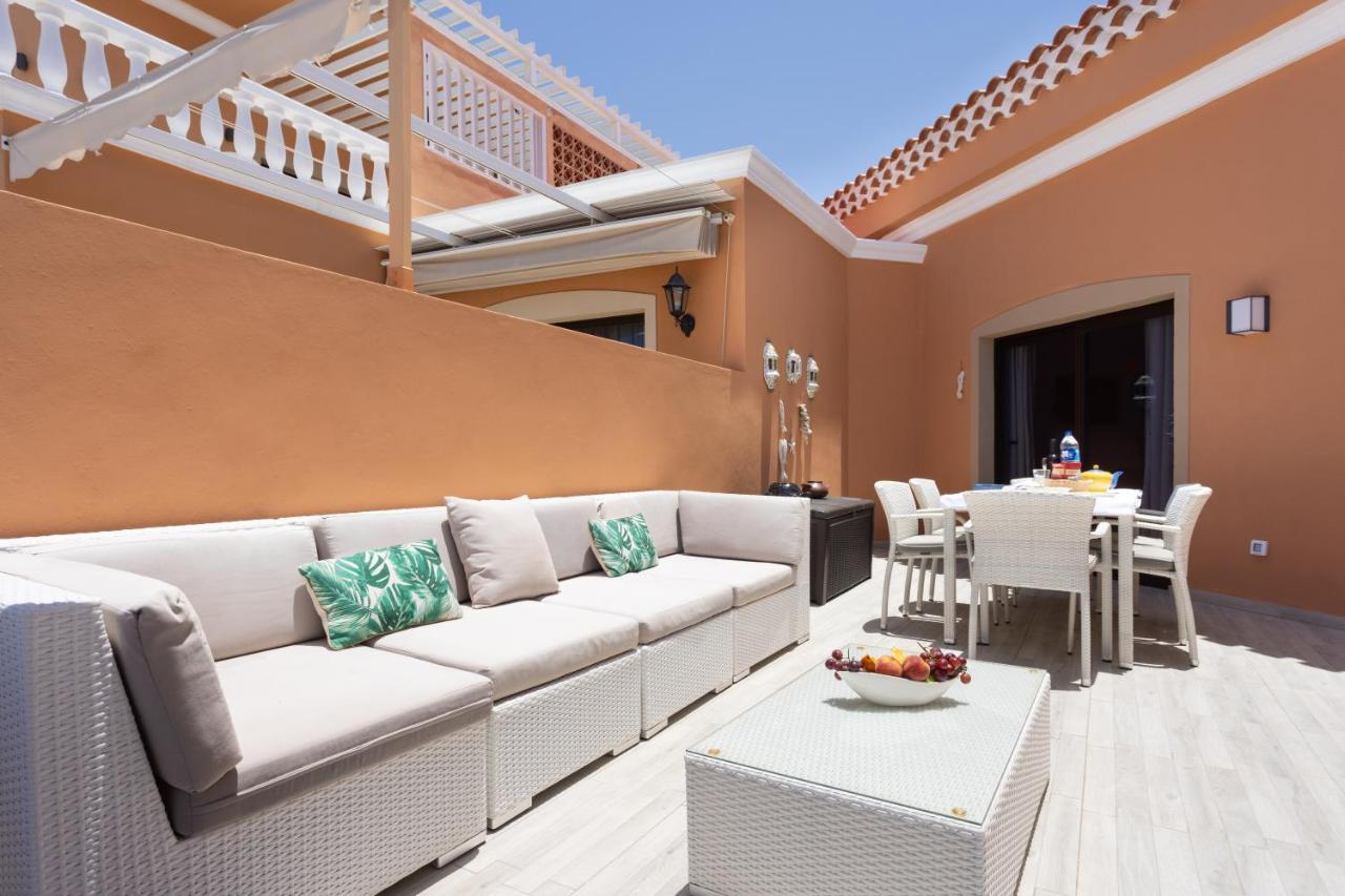 Exclusive Attic Las Vistas 3 With Breathtaking Sea View, Only 100 M To The Sea, Heated Pool, Aircon, Wifi Арона Екстериор снимка