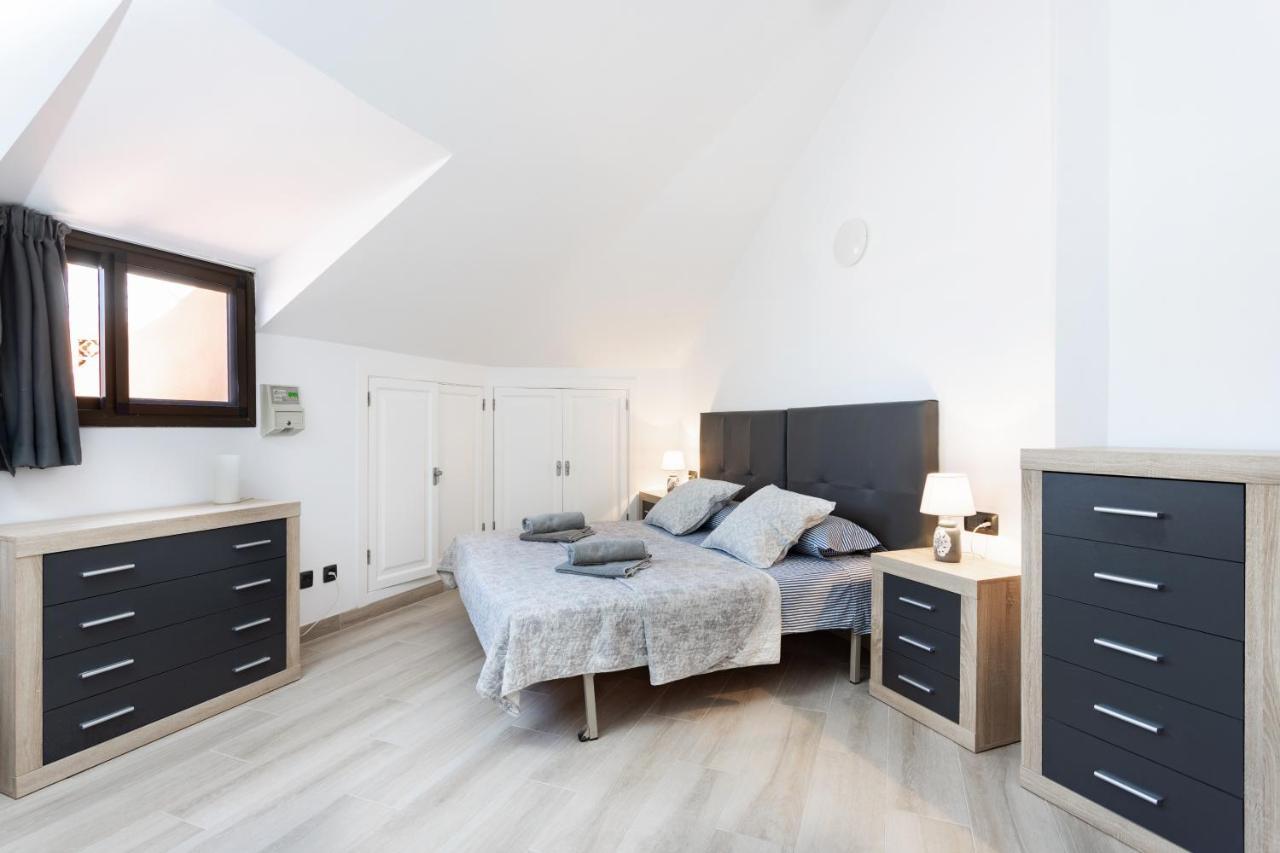 Exclusive Attic Las Vistas 3 With Breathtaking Sea View, Only 100 M To The Sea, Heated Pool, Aircon, Wifi Арона Екстериор снимка